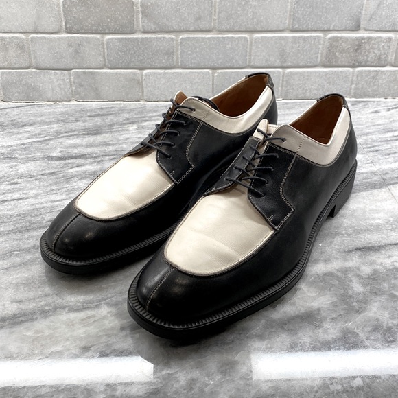 Salvatore Ferragamo Other - Salvatore Ferragamo tuxedo golf shoes. Size 12D. Perfect preowned condition